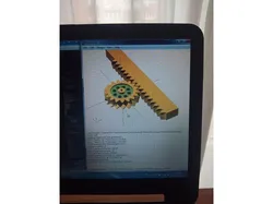 Parametric Zipper with Gear