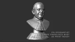 POPE FRANCIS - PAPA FRANCISCO 3D print model