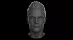 Realistic Human Male Head - Basic Human - 3D print ready 3D print model