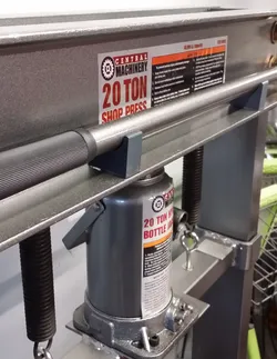 Shop Press Handle Holder