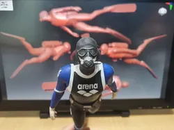 skin scuba 3D print model