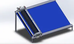 Solar cleaning mechanism