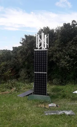 SOLAR MAST 1200W - MAT SOLAIRE 1200W