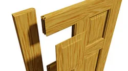 Solid Pine 6 Panel Interior Door 686 x 1981mm