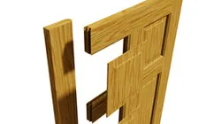 Solid Pine 6 Panel Interior Door 762 x 1981mm
