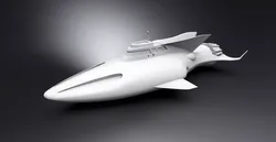 Stingray Submarine scale model 3D print model