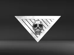 The Phantom Belt Buckle 3D print model