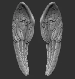 Wings printable 4 3D print model