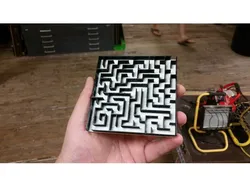 3D/2D Maze Generator (Blender/Python Script) for 3D Printers and Laser Cutters