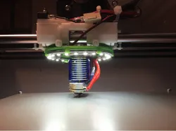 80mm LED ring Holder for 50mm mounting holes