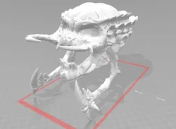 Alien Predator Skull 3D print model