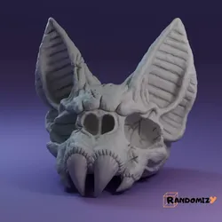 Bat Skull 3D print model