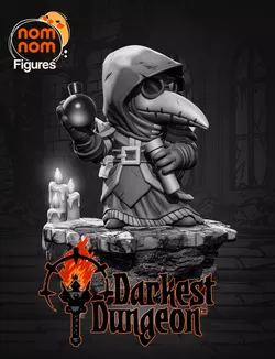 Chibi Plague Doctor 3D print model
