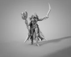 Dark Elf 3D print model
