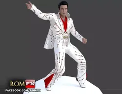ELVIS the Number 1 3D print model