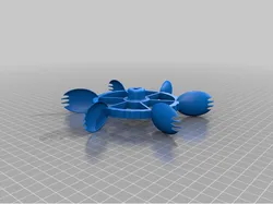 Fancy Sporked Wheel for Multi-terrain Robots