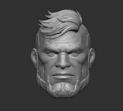 Gunnar - Headsculpt for Action Figures  3D print model