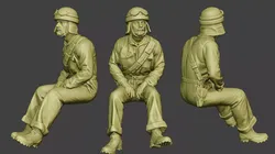 Italian Tank Crew Unit ww2 Sit4 ITCU1 3D print model
