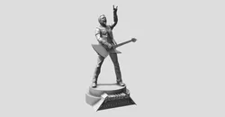 James Hetfield Metallica - 3d printing 3D print model