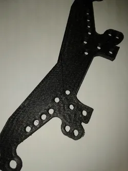 Kyosho FW 05T rear hydraulic plate carbon VSW005 (VS026)