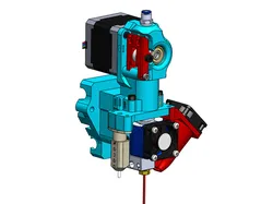 Prusa I3 Extruder (Flexible Filament)(Mk7/MK8)(BLTouch/18mm Capacitive Sensor/12mm Inductive Sensor))