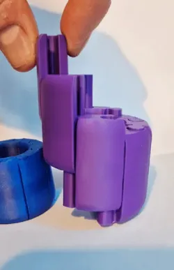 Sliding Rounded Cylinder Fidget Toy - Free 3D Print Model