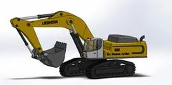 SolidWorks Excavator Liebherr R 980