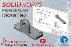 SolidWorks Tutorial Indonesia #065 - Pengenalan Drawing (Preview)