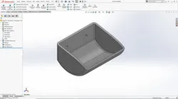 Solidworks Örnek Çizim 145 elevator kova