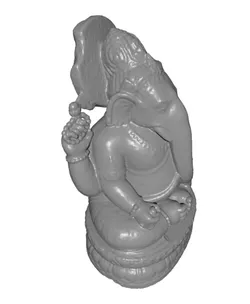 10th-Century Volcanic Ganesha Idol | Temple Ruins | 28mm Heroic