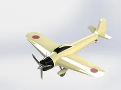 Anaval plane of the second world war, NAKAJIMA Ki 43 1942