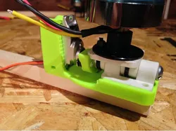 BackyardRC Tricopter Motor and servo mount
