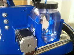 Bottle holder for Minimal lubrication on my CNC mill