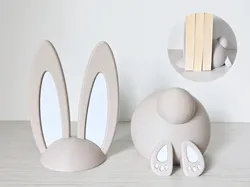 Bunny Bookends - Free 3D Print Model