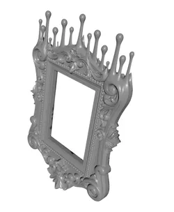 Dripping Frame Victorian Gothic Wall Decor