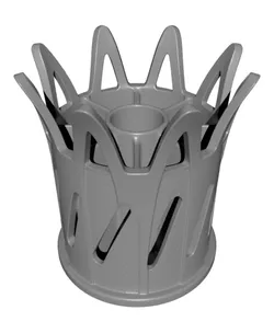 Elegant Crown Makeup Brush Holder & Vanity Organizer