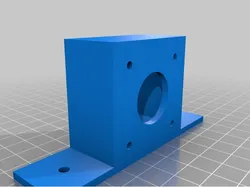 NEMA17 bracket created parametrically