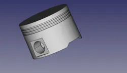 Piston of 100cc  Petrol engine