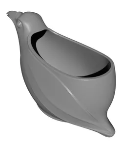 Raven Planter Pot – Gothic Bird Plant Holder