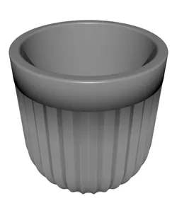 Ribbed Succulent Planter and Organizer