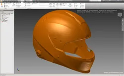 Sparco Helmet - NURBS conversion of Tõnis Vanaselja's 3D scan