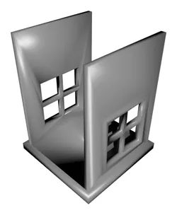 Stacking Nendo Stand - House 1