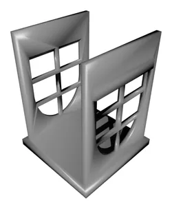 Stacking Nendo Stand - House 2