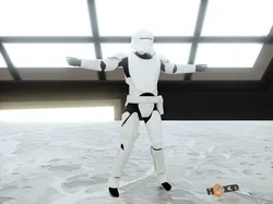 StarWars Flame Trooper 3D Printable Costume 3D print model