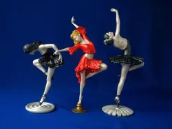 Three Ballerinas 3D print model