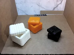 Unique Decorated Boxes (openscad)