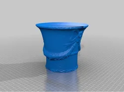Vase With Bow and Ribbon