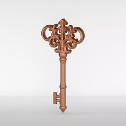 A key 3D print model
