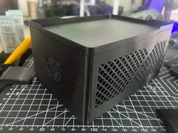 Black Iron Personal Storage Box (Stackable) (Lid also stackable) - Free 3D Print Model
