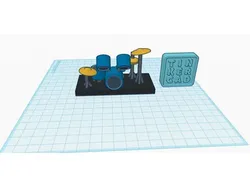 Blue Drum Kit